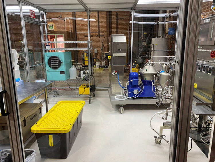 Probiotic manufacturing facility at Pow Bio