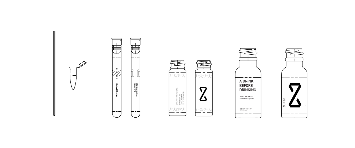 ZBiotics Packaging History