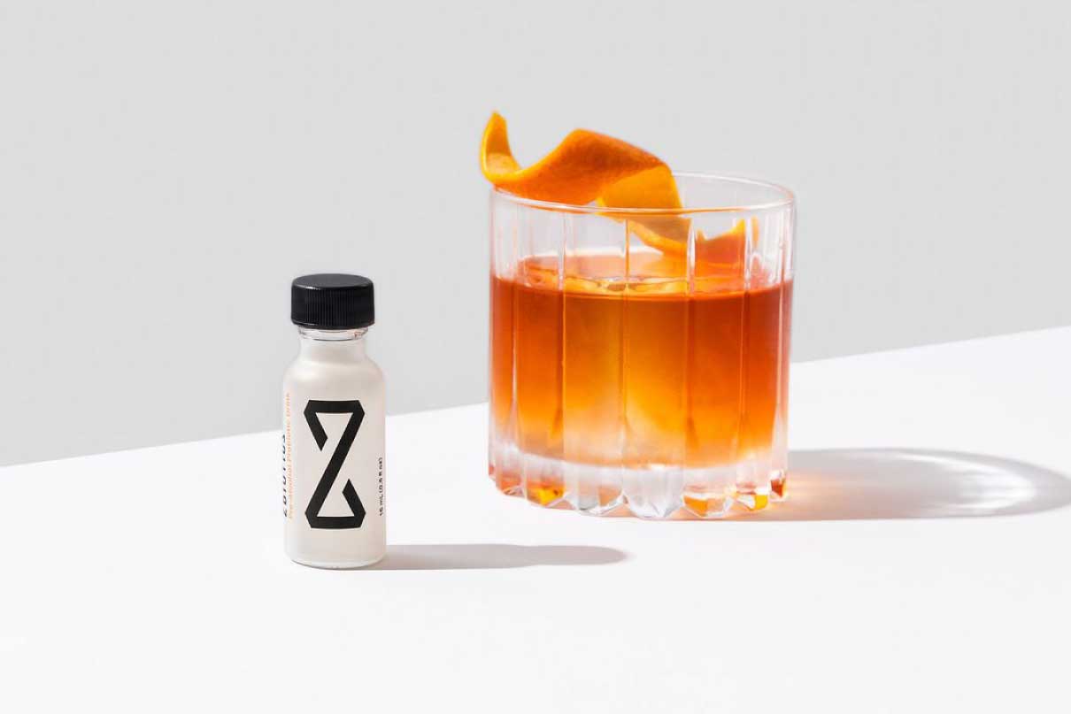 ZBiotics with a cocktail