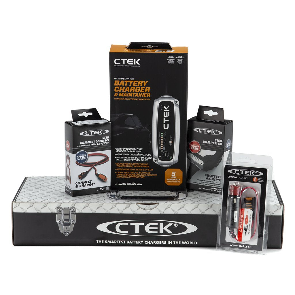 CTEK MXS 5.0 Vehicle Storage Bundle