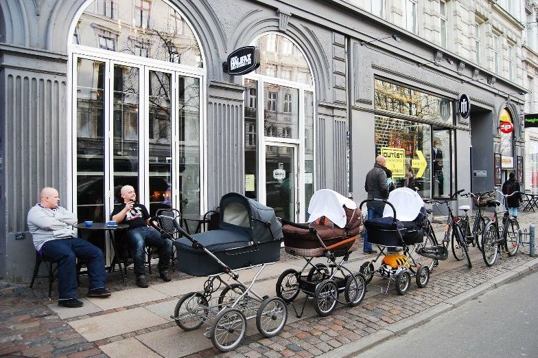 scandinavian baby stroller