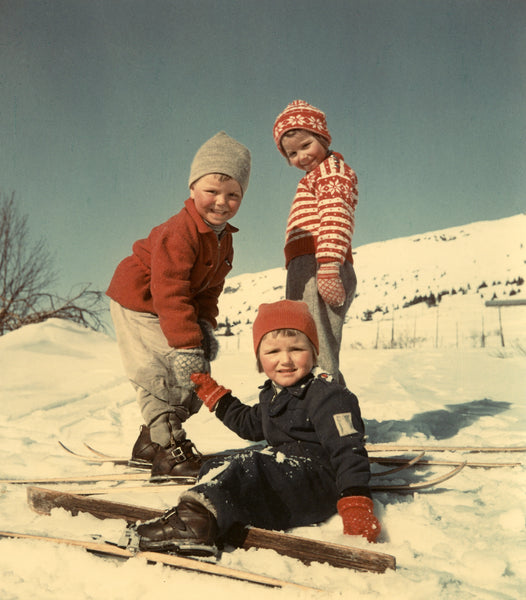 Norwegians. Born with skis on their feet?
