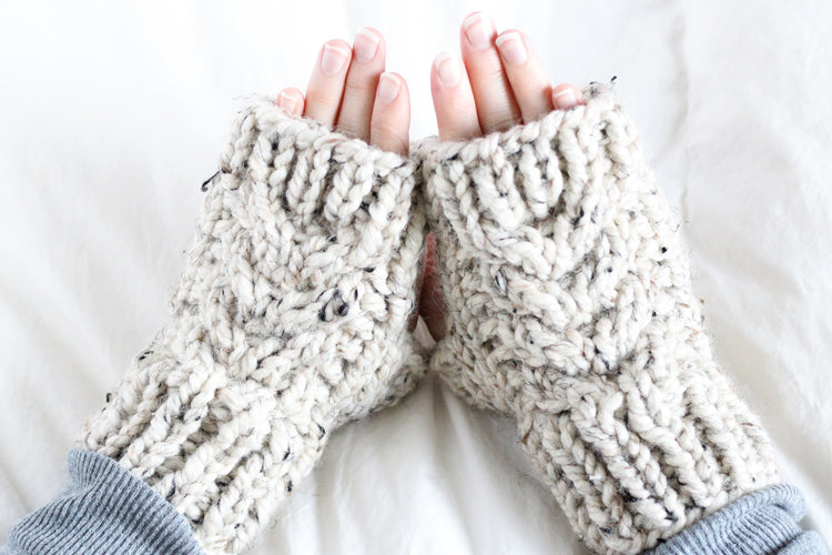 knitting pattern for mittens in chunky wool