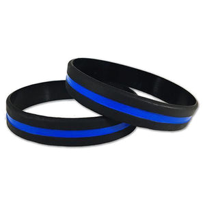 Thin Blue Line Bracelet Police Law Enforcement Support Appreciation ...