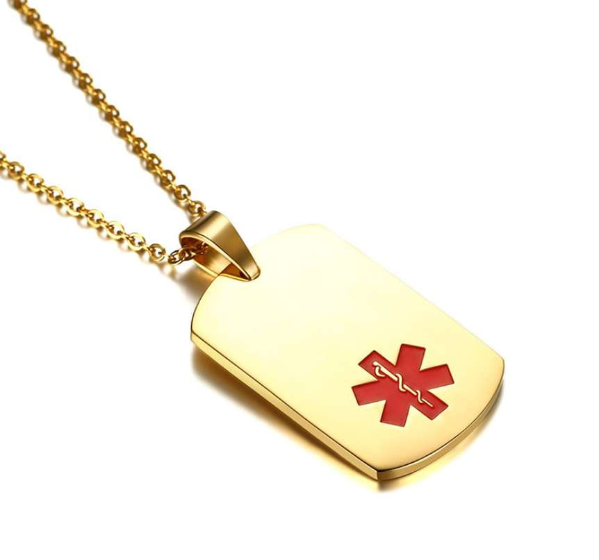 EMS EMT Star of Life Medical Necklace for Support, Awareness & Support ...