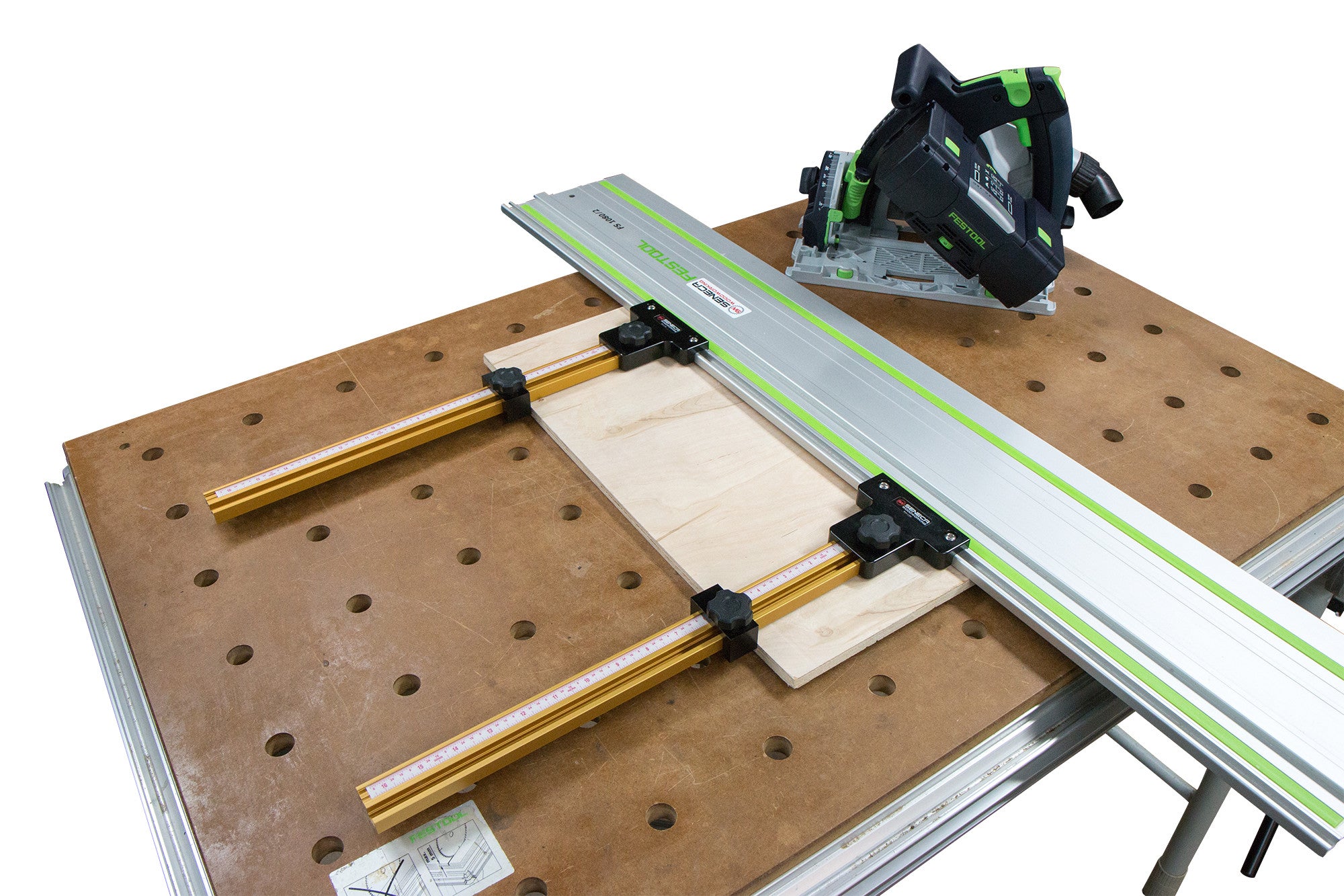 Parallel Guide System for Festool and Makita Track Saw 