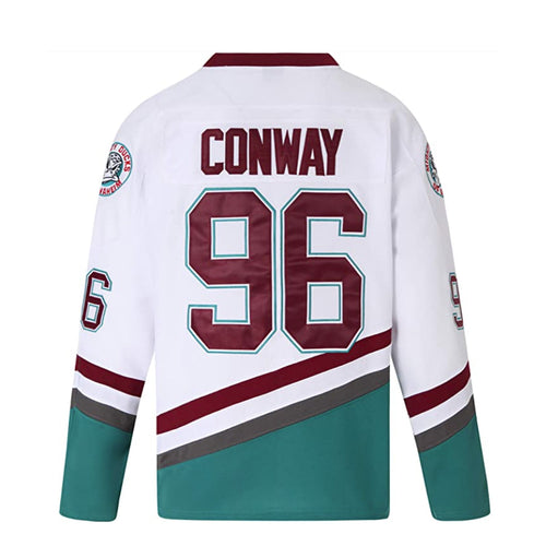 Mighty Ducks Movie Ice Hockey Jersey Purple – Jersey Junkiez