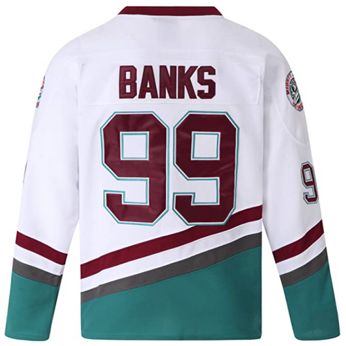 CGUBJI Men's #96 Charlie Conway Mighty Ducks Team USA Movie Hockey Jersey Stitched