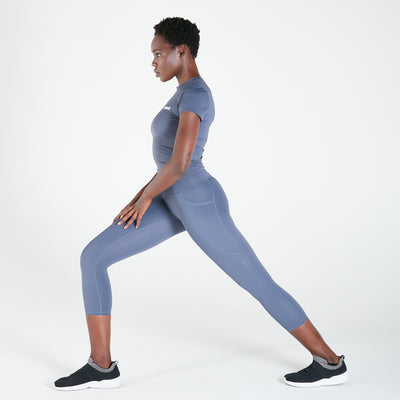 3/4 Shaper Move Leggings + Pockets - TWILIGHT, emamaco