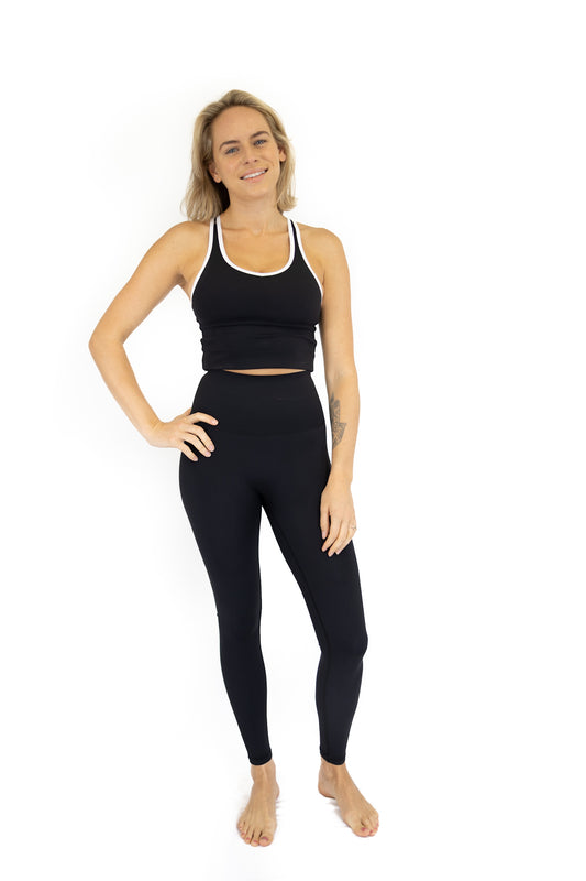 Body Shapewear Leggings in Black - Full Length – emamaco