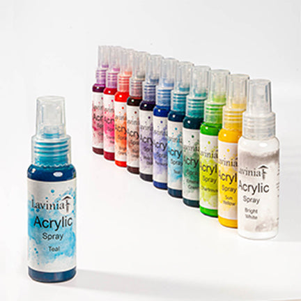 Acrylic Spray, Bright White by Lavinia Stamps – Del Bello's Designs