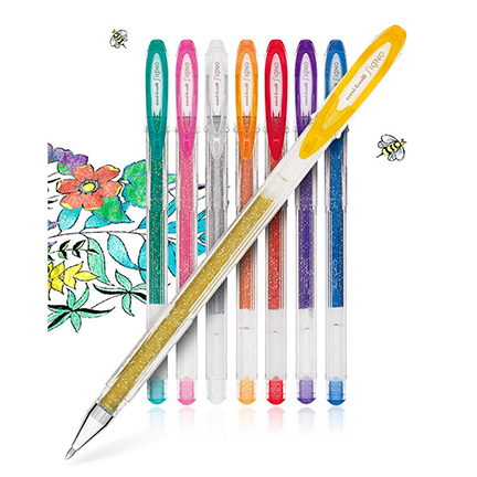 3D Jelly Pens Set Bright/dark Colors Art Marker Pens 1.0mm Bold Point for  Handwriting Drawing Paint DIY, Lovely Gift -  Denmark