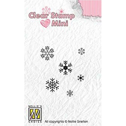 Lavinia - Snowflakes (large) - Clear Polymer Stamp