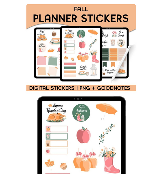 Bullet Journal - Digital Planner- Fall themed planner PDF