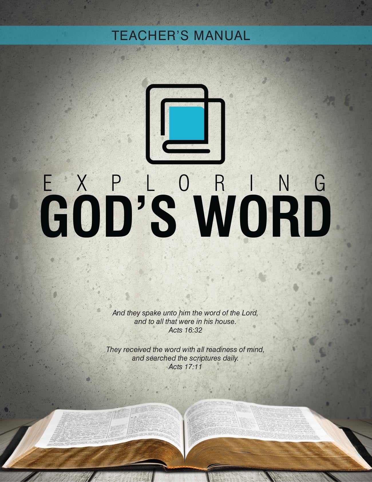 Exploring Gods Word Teacher Manual Spiral Pentecostal Publishing House 