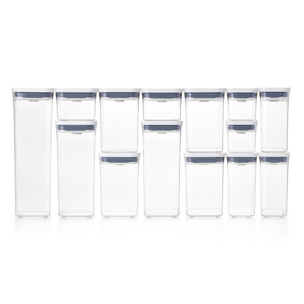 OXO GG 8-PC Baking Essentials Pop Container Set Clear 11236500