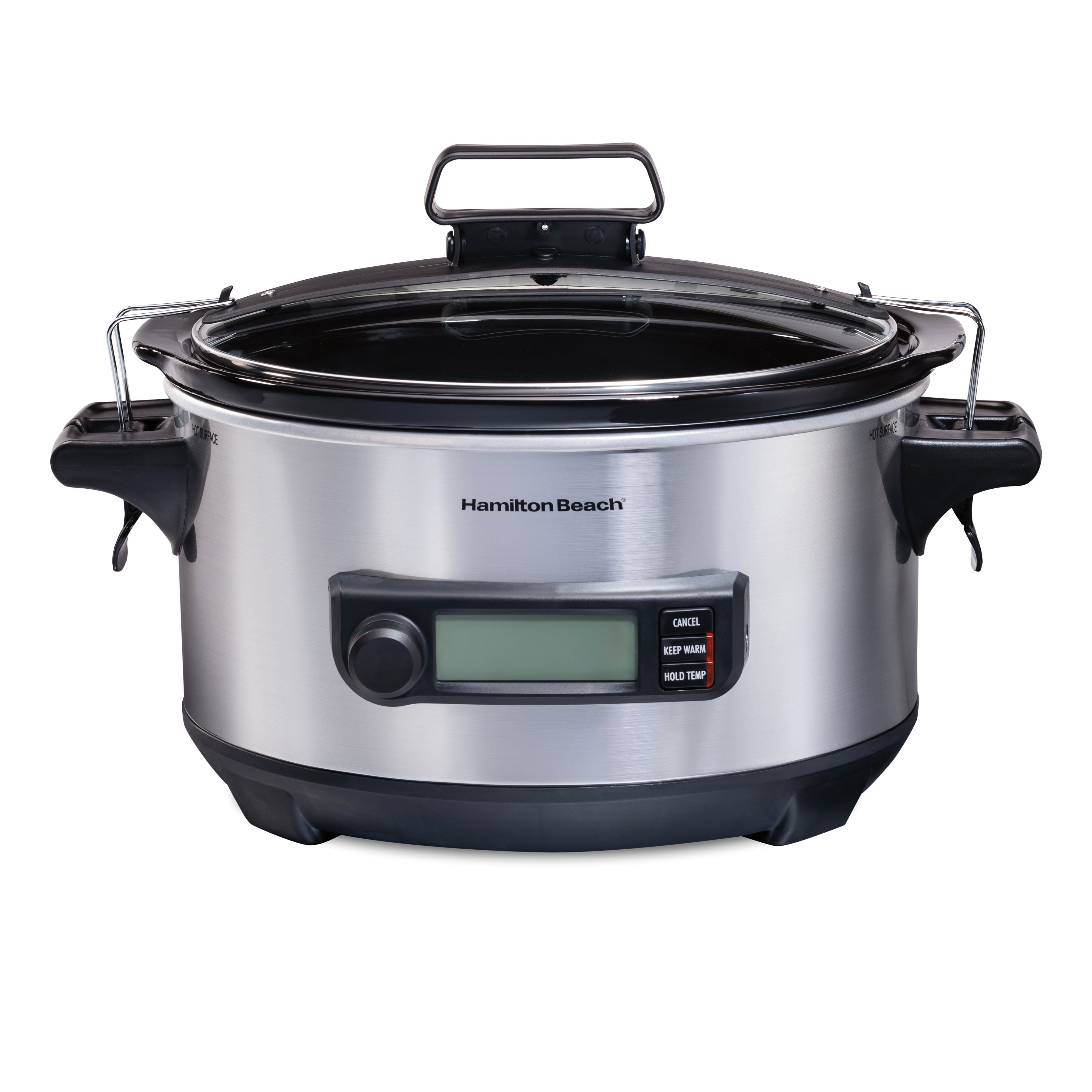 Toastmaster 7qt Travel Programmable Slow Cooker w/ Locking Lid