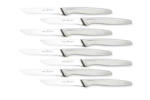 Gov't & Military Discounts on 8pc Stainless Steel Serrated Steak