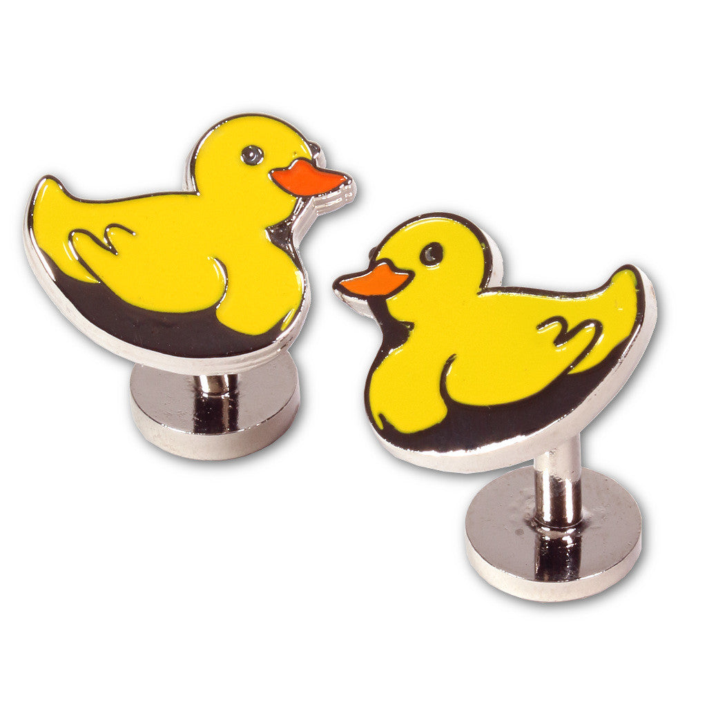 Yellow Rubber Duck Paper Fasteners Brads 10 Pieces – Country Croppers