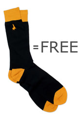 Soxfords Black Dress Socks