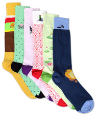 Soxfords Colorful and Snazzy Themed Dress Socks