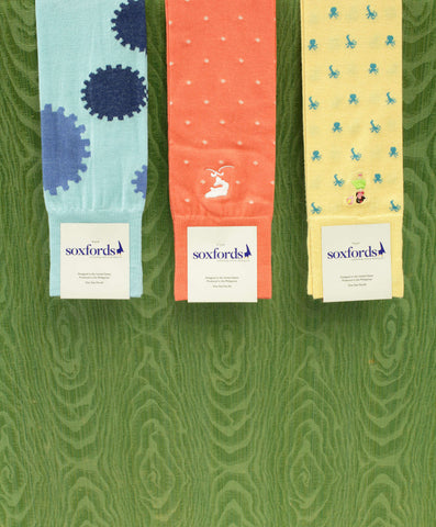 Soxfords Socks in Colorful Spring Colors!
