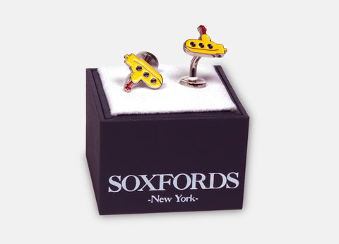 Yellow Submarine Cuff-links