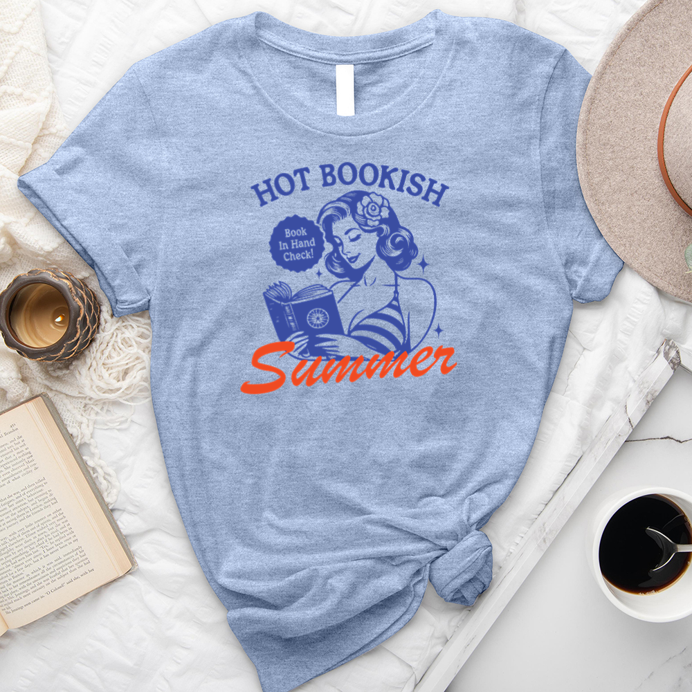 bookish summer unisex tee