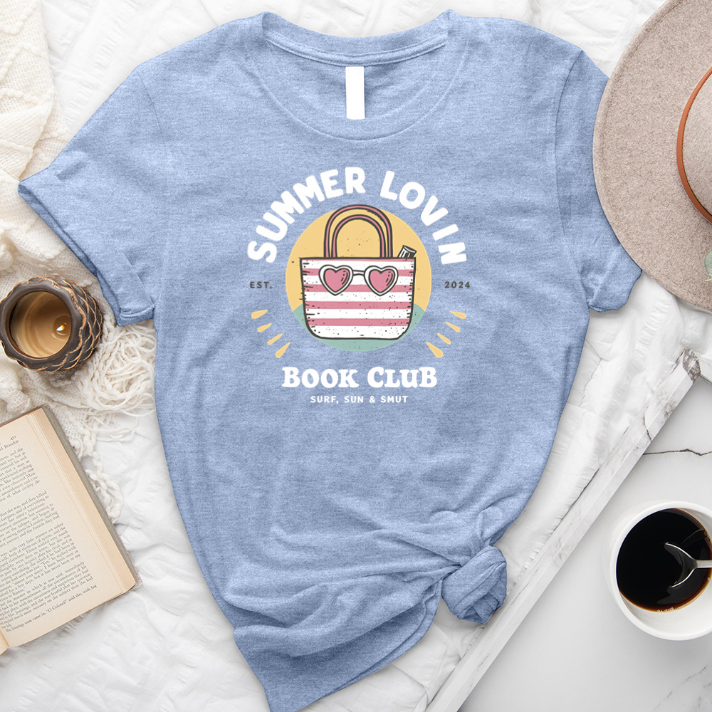 summer lovin book club unisex tee