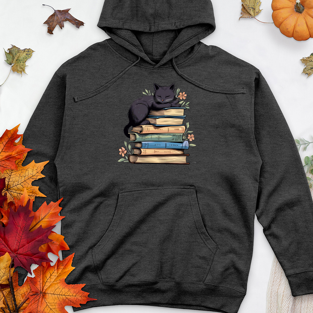 curl up and read premium hooded sweatshirt