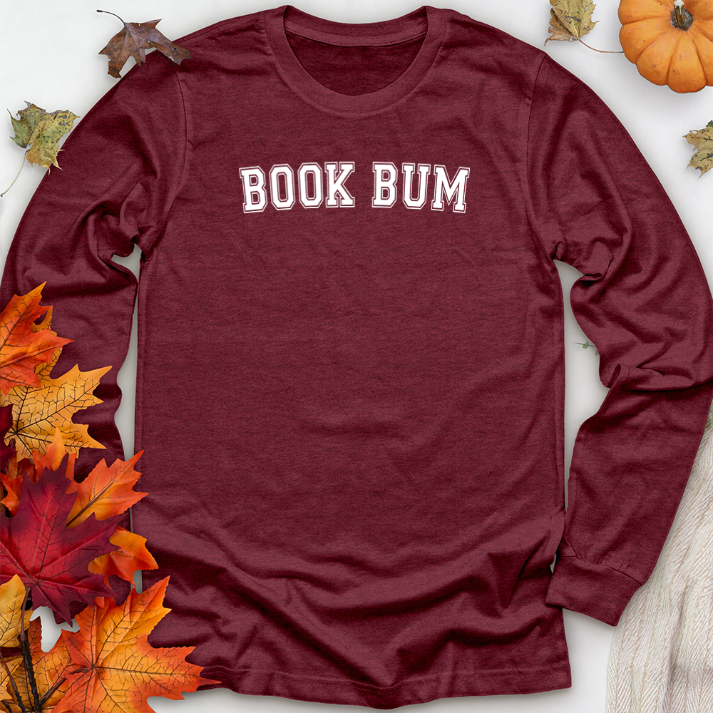 book bum unisex long sleeve tee