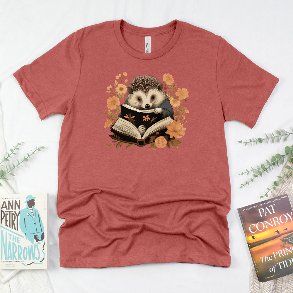 books and quills unisex tee