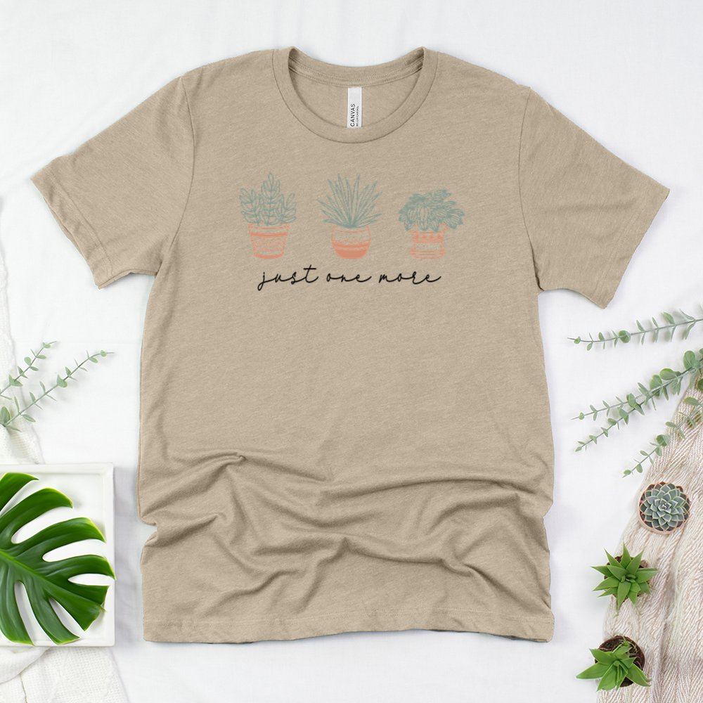 one more plant unisex tee