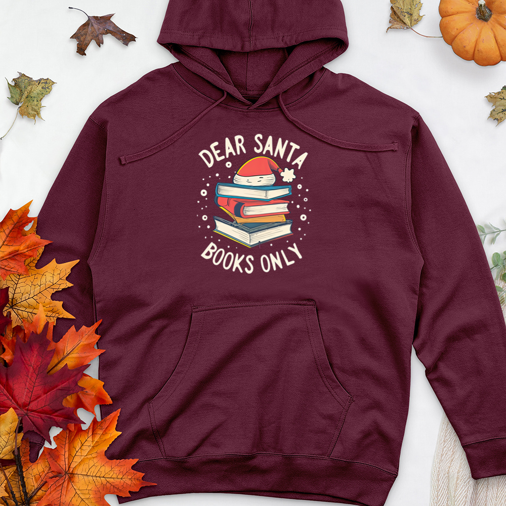 books only premium hooded sweatshirt