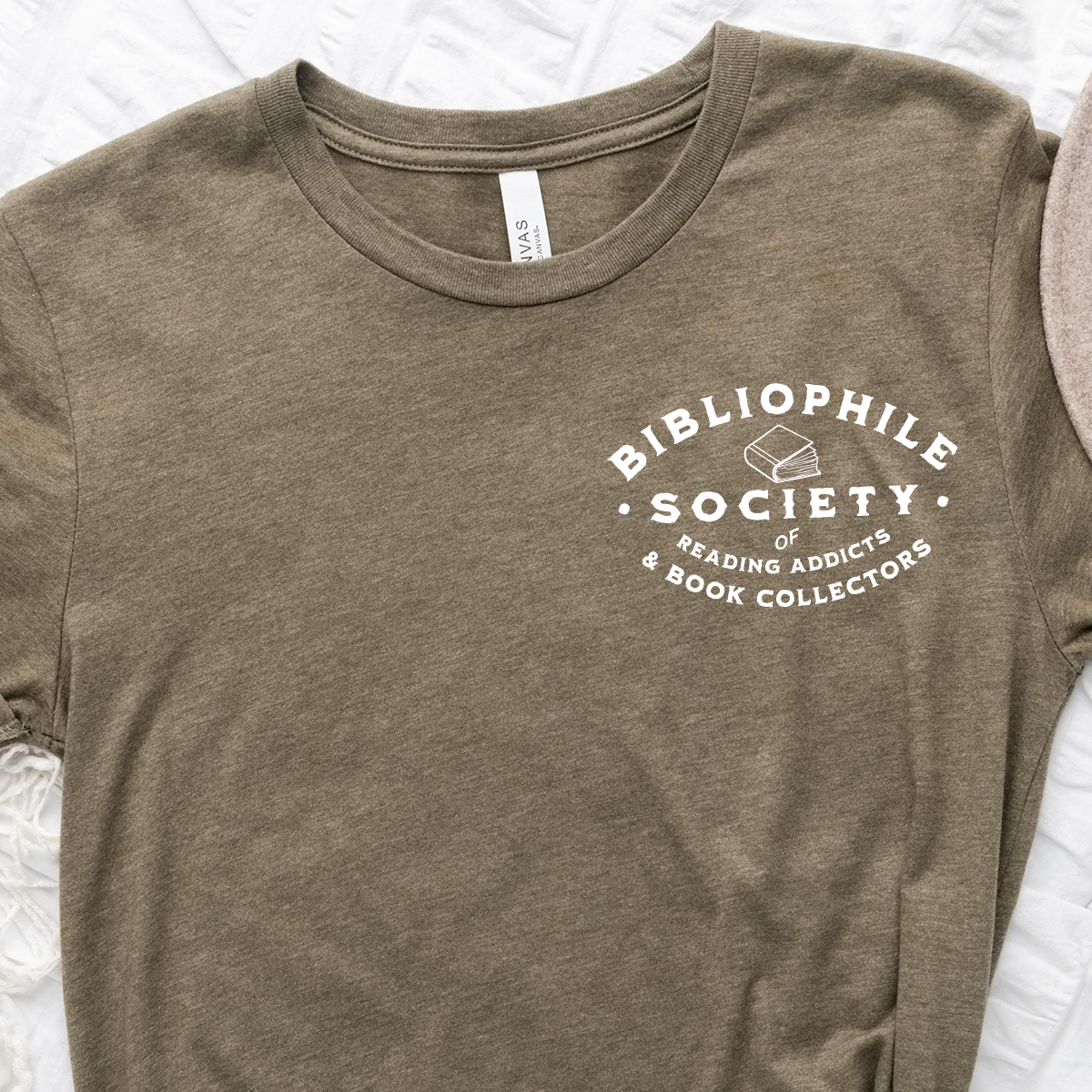 bibliophile unisex tee