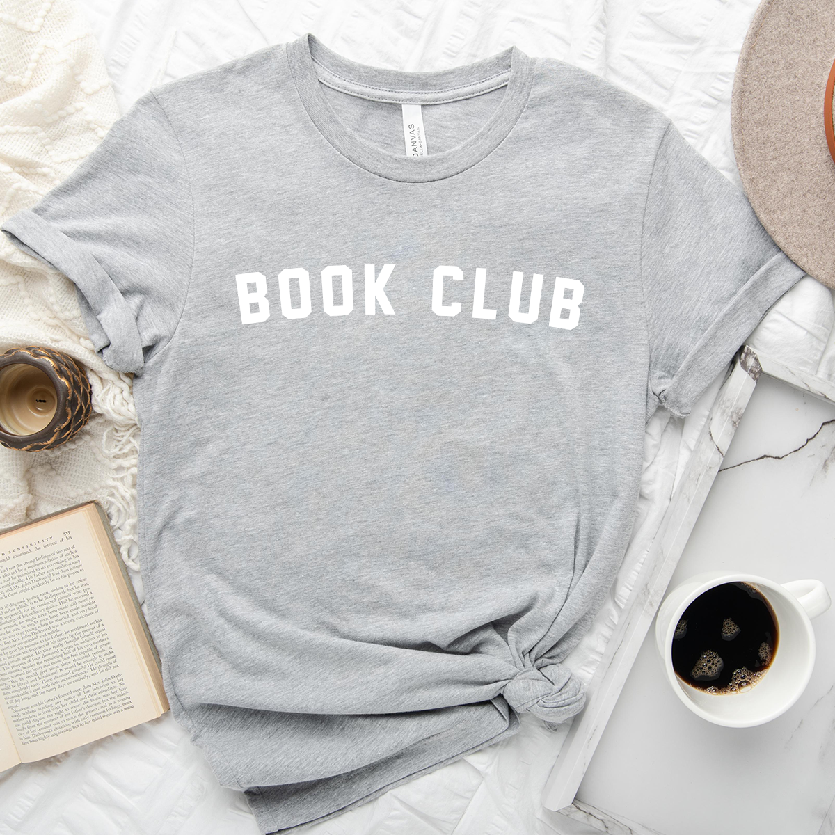 book club unisex tee