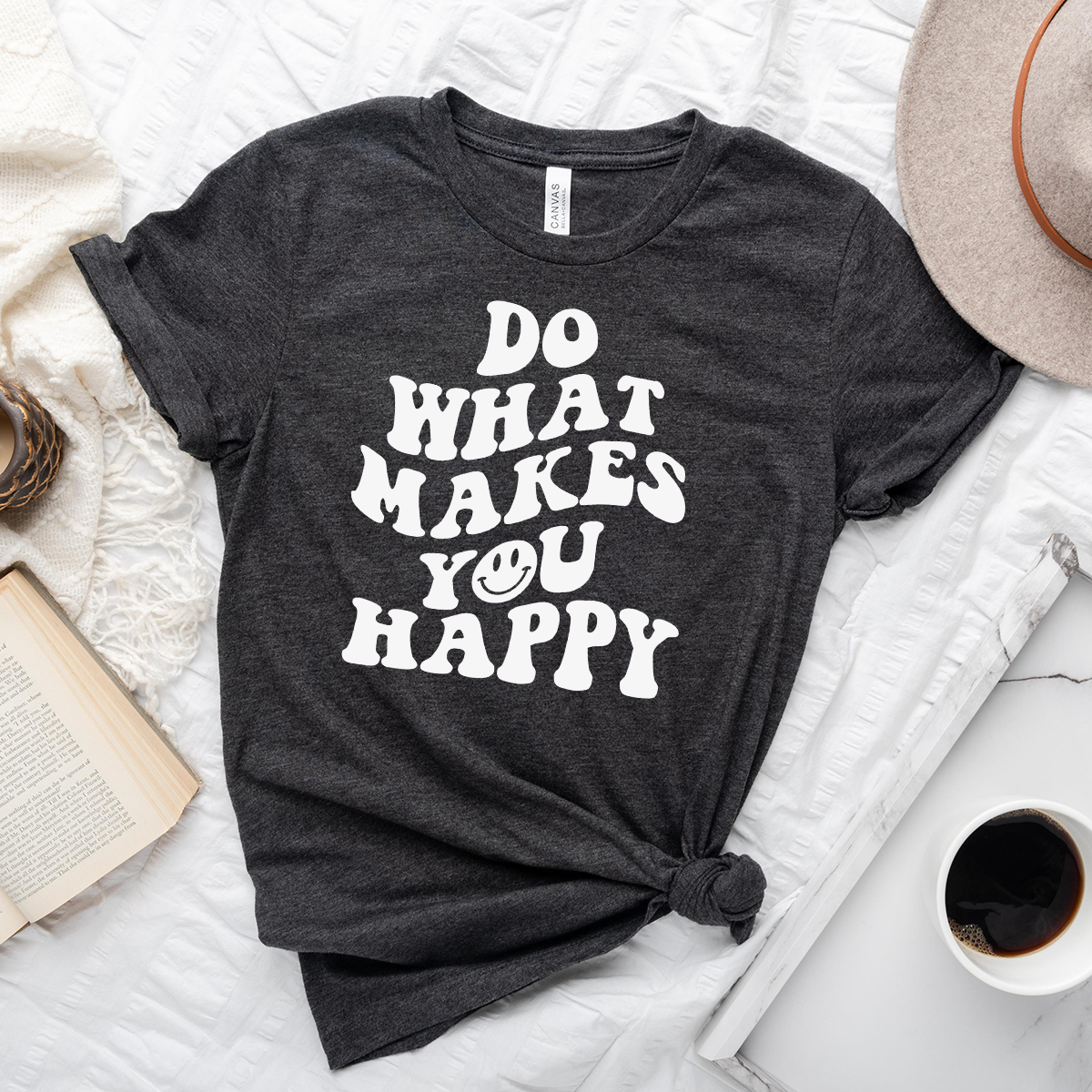 do what makes you happy unisex tee