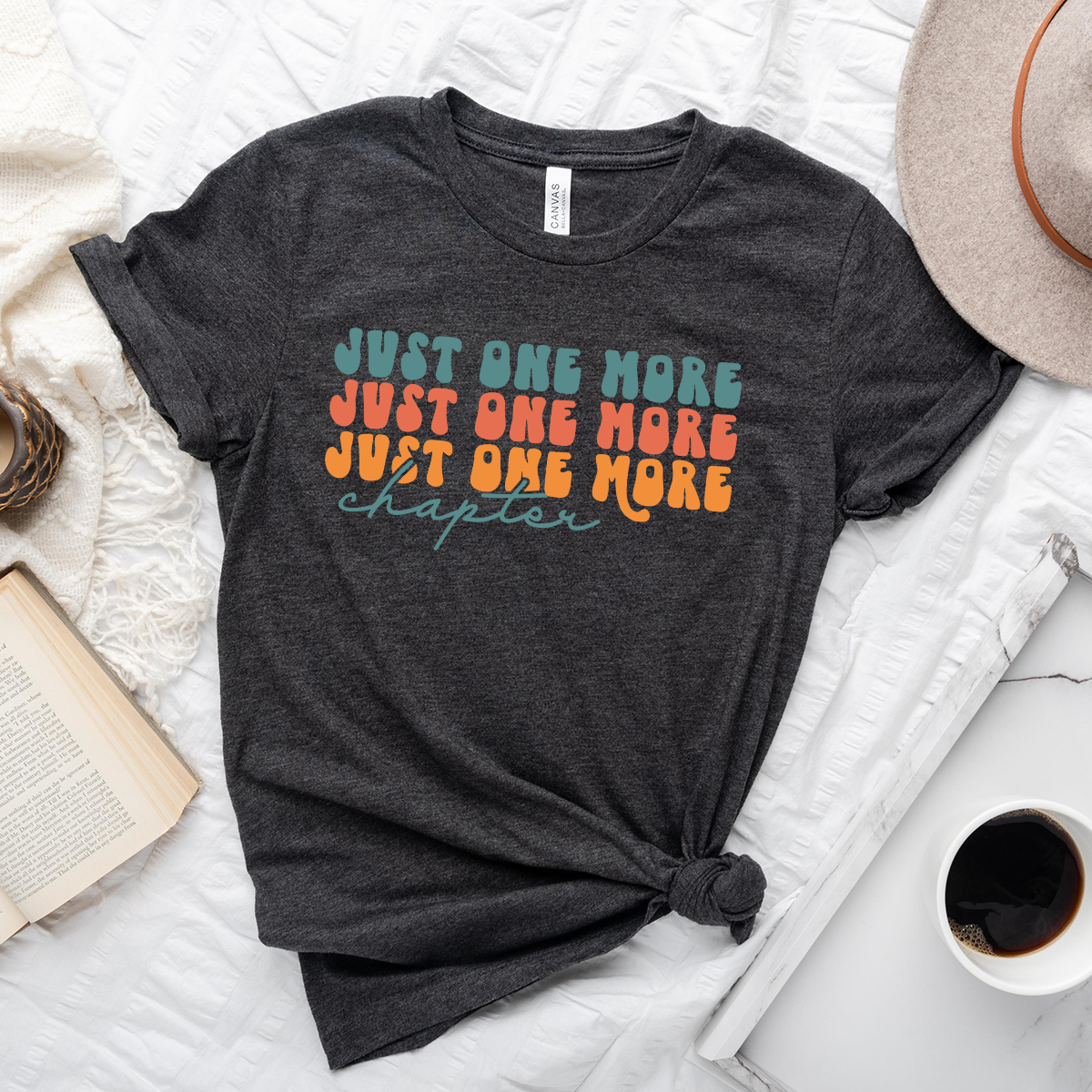 just one more chapter unisex tee