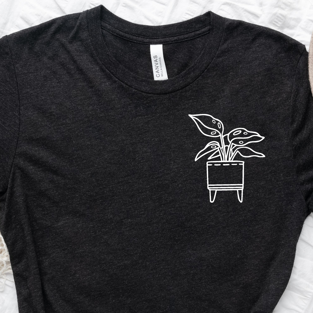 potted pocket plant unisex tee