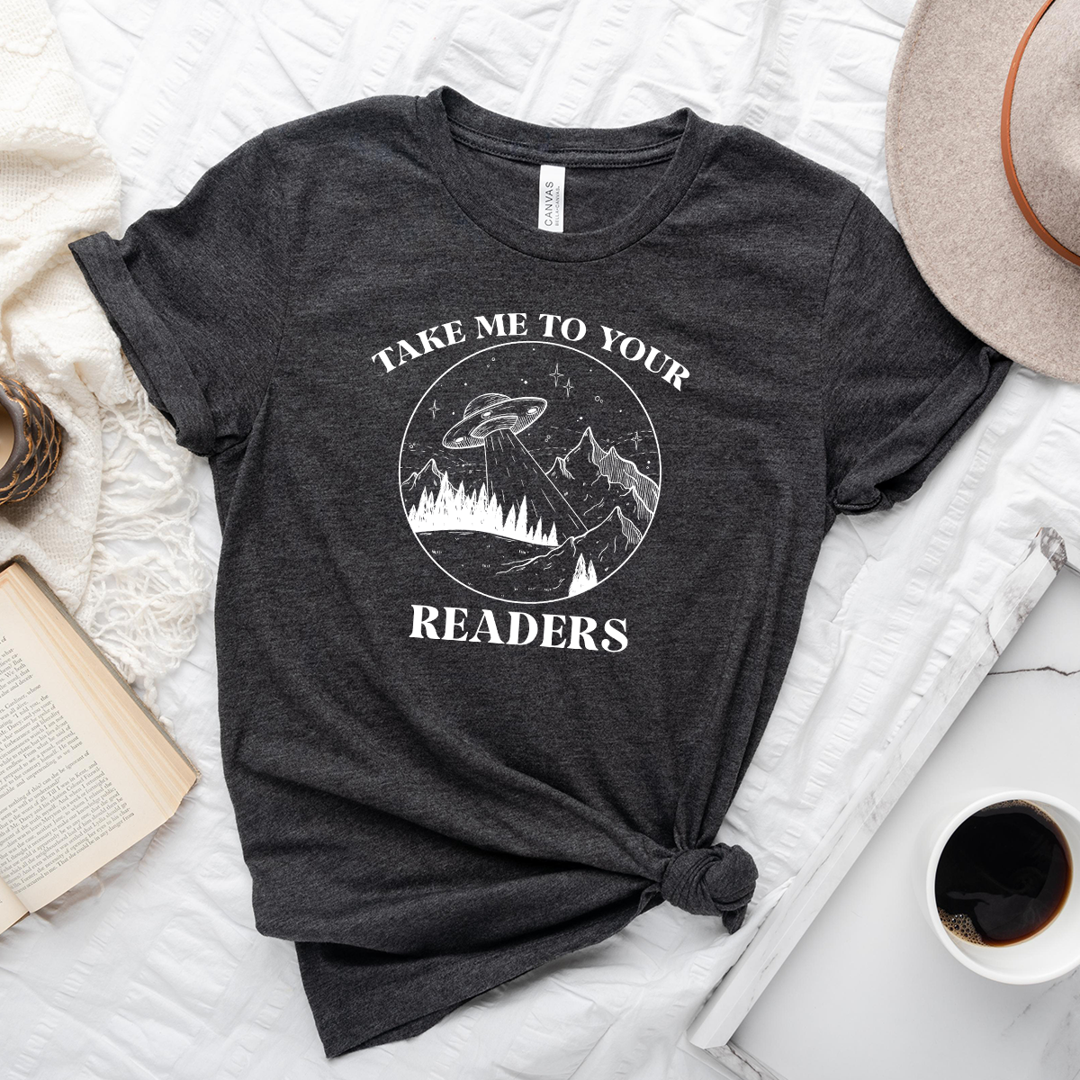 take me to your readers unisex tee