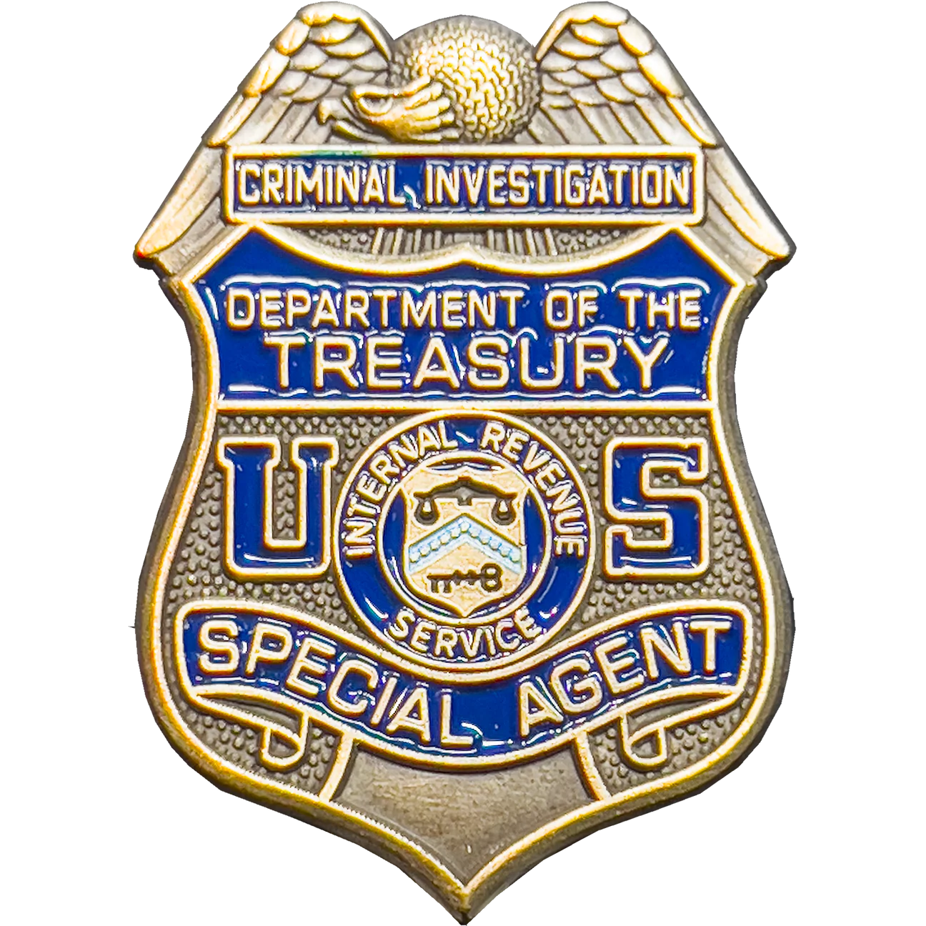 IRS Special Agent Lapel Pin Internal Revenue Service PBX-007-G P-245