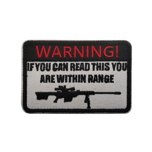 Funny You Read My Patch Embroidered Hook and Loop Morale Patch