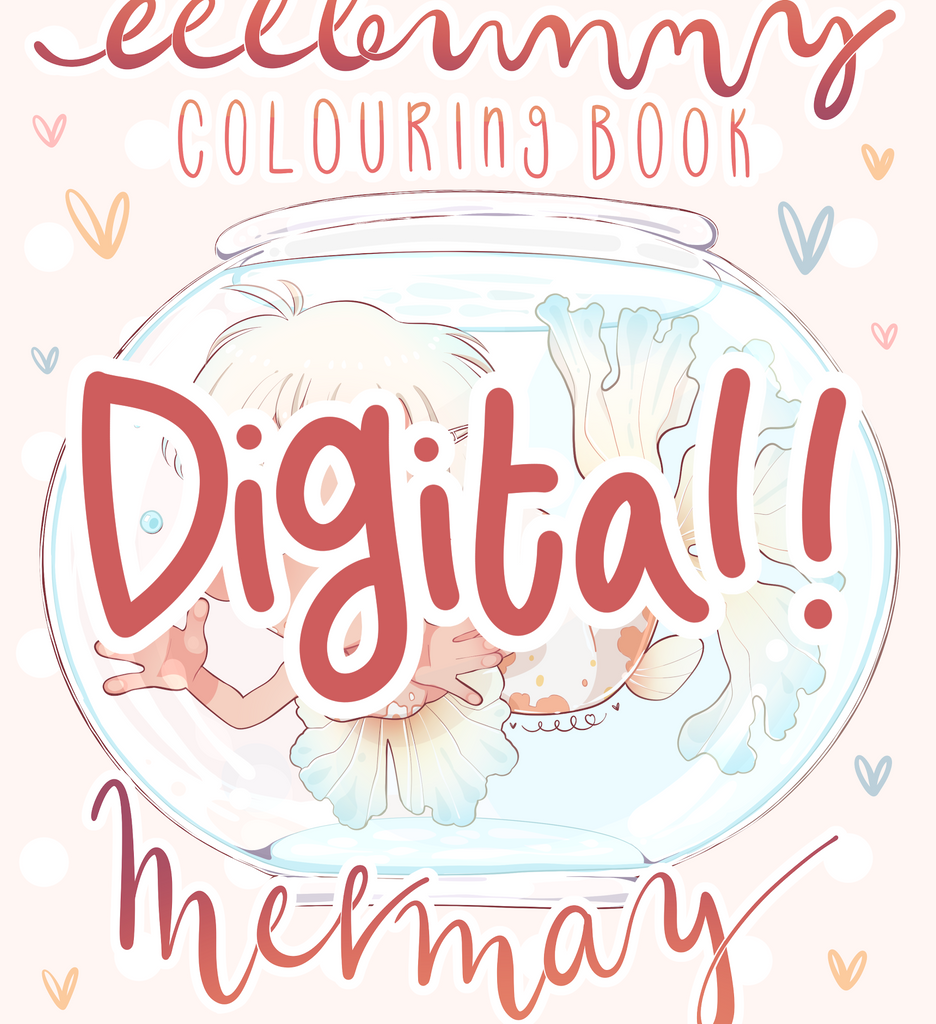Download Mermay 2018 Colouring Book Zine Digital Copy Eelbunny
