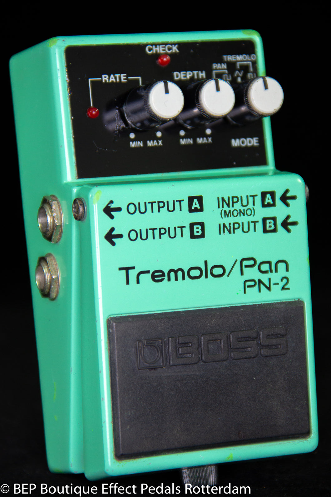 Boss PN-2 Tremolo/Pan 1990 s/n ZB65496, as used by Andy Bell