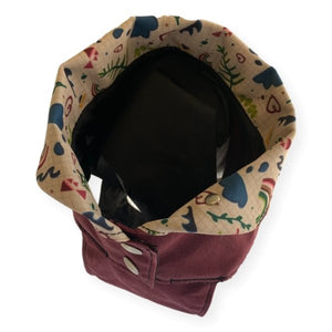 Custom Waxed Canvas Dog Rain Jacket - Foldable Collar - Wag Theory