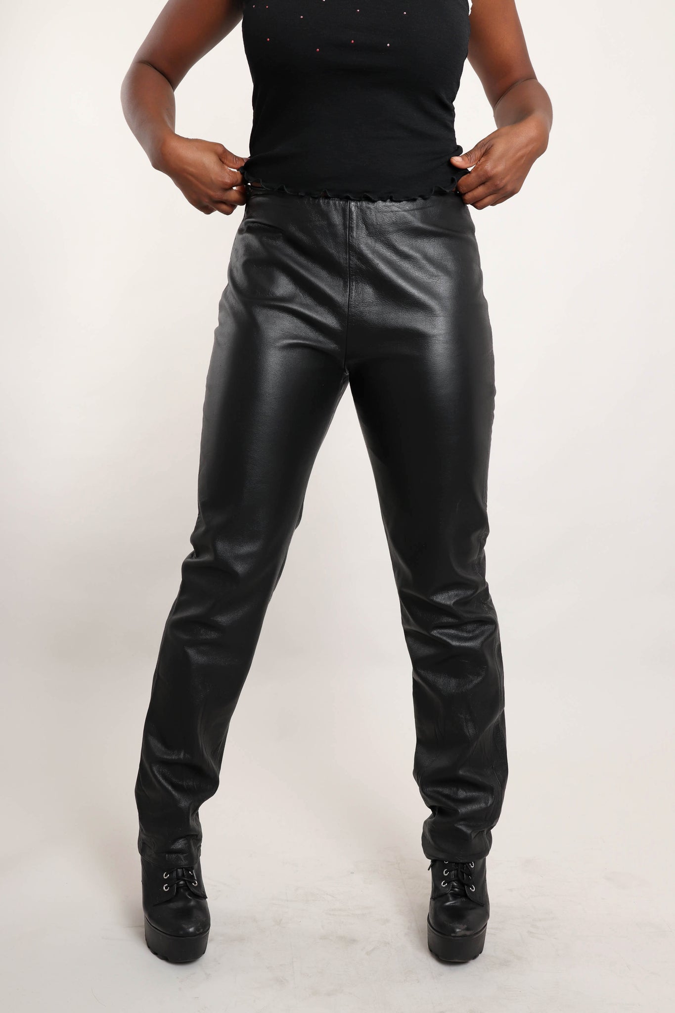 レザーパンツ Leather pants レザパン vintage ヴィンテージ-