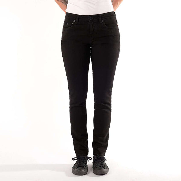 Schwarze Damen Bio Jeans - Slim Fit aus Bio-Baumwolle - Faire Mode ...