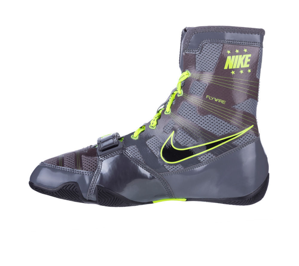 Boxing shoes NIKE HyperKO - grey/neon yellow, 634923-007