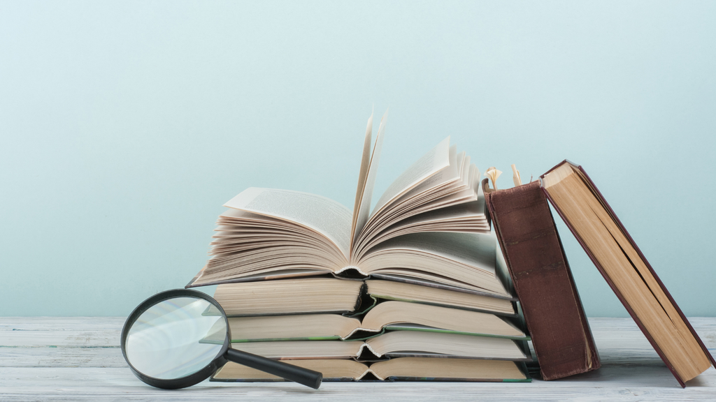 Dictionaries with Magnifying Glass
