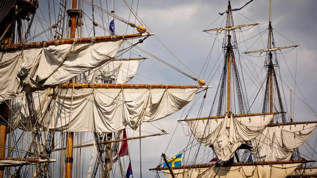 Bard of the Boundless Sea: EndlessPens Celebrates Writers, Part XXIII - A Group Of Sailboats With Flags | EndlessPens